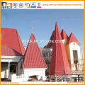 Ultra weathering 20 years guarantee high quality synthetic resin roof tile for Public housing
